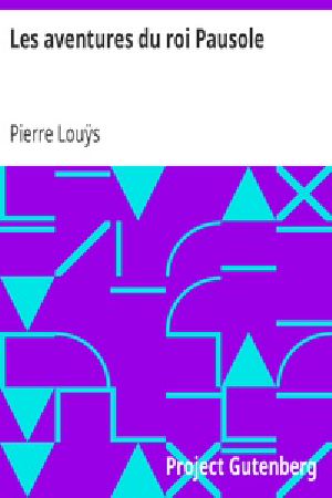 [Gutenberg 30553] • Les aventures du roi Pausole